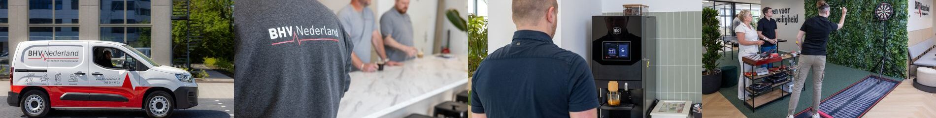 Sfeer beelden van het kantoor van BHVNederland.