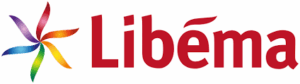 Het bedrijfslogo van onze klant Libéma.