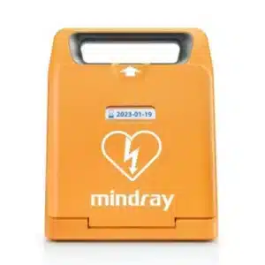 De mindray benehaert c1a half en volautomatische AED.