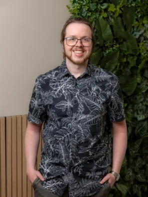 Portretfoto Danny Bour, technisch tekenaar en adviseur brandveiligheid